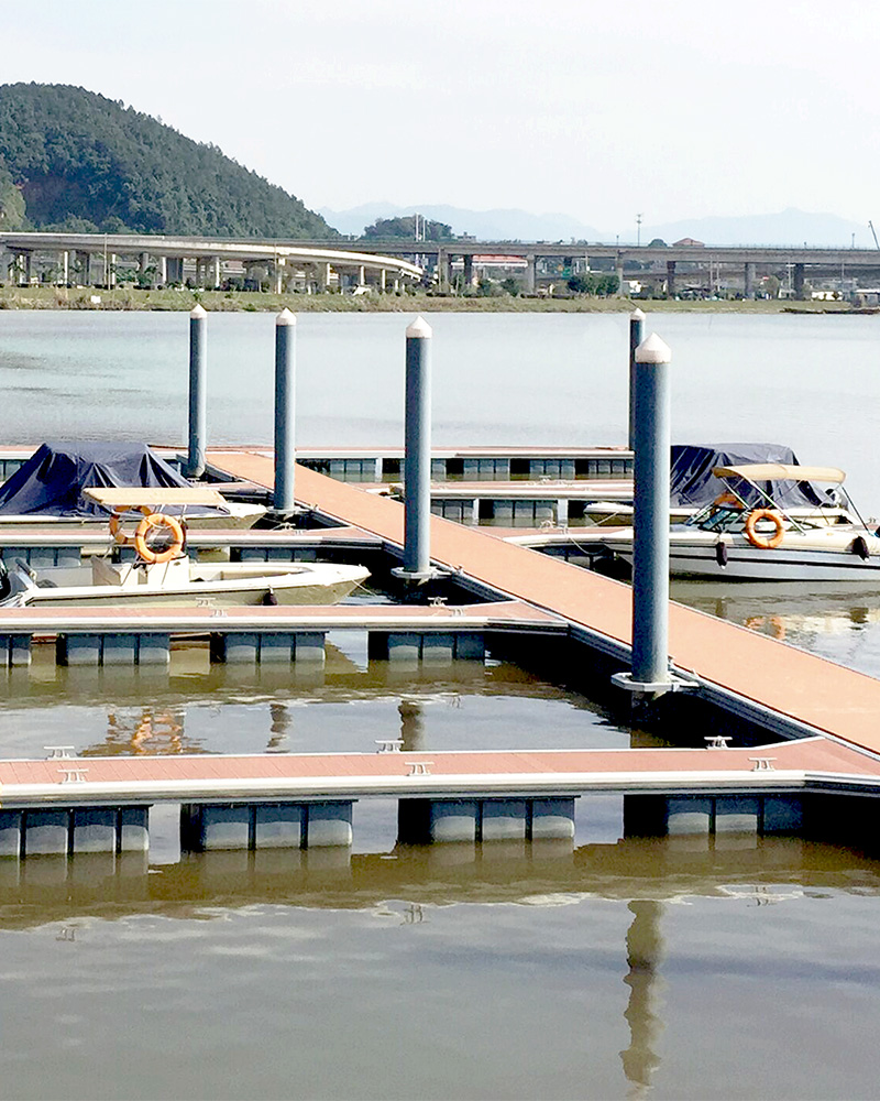 福州羅源灣濱海新城游艇會浮碼頭